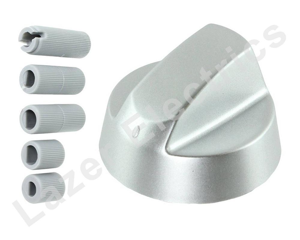 Silver Grey Control Knobs / Dials for Fagor Oven Cooker & Hob Pack of 4