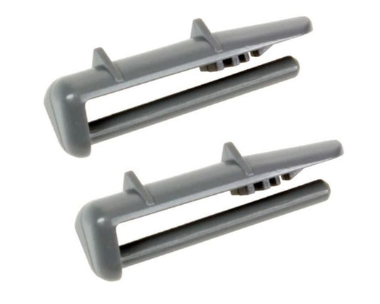 Quality Replacements 2 x To Fit Beko Dishwasher Basket Rail Caps Rear - 1880580300, 1880580400