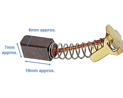 Motor Carbon Brushes for Hitachi 14.4v Cordless SDS+ Hammer Drill DH14DL DH14DMR