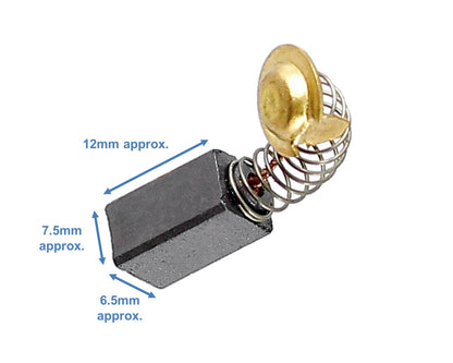 Motor Carbon Brushes Pair for Hitachi Circular Saw, Rotary Band Saw 999-021