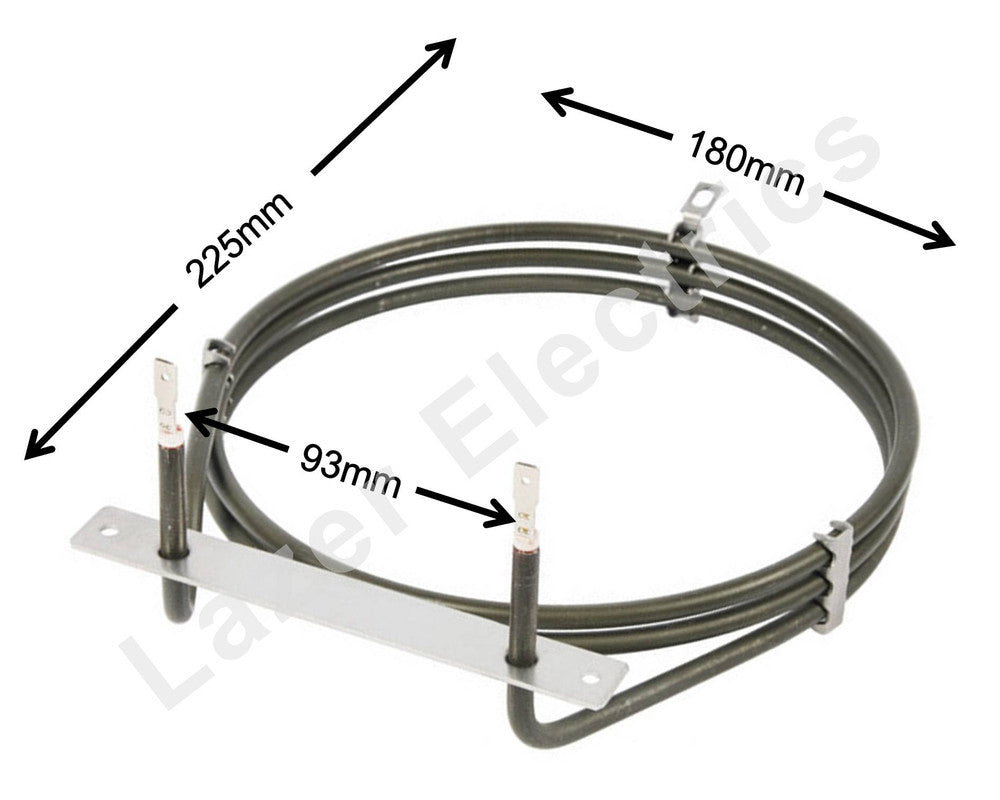 For AEG Zanussi Electrolux Firenzi Fan Oven Cooker Element 2500W 3113638005