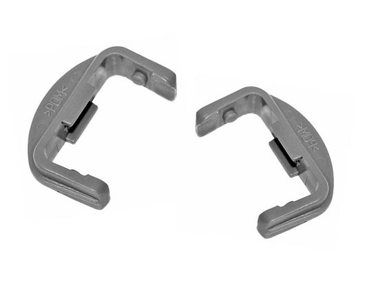 Dishwasher Basket Front Rail Cap for Diplomat ADP8630 ADP8640 - 2 Pack